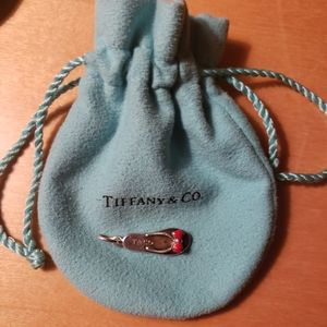Tiffany Flip Flop Silver Charm